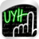 【手書きツール(UYH)】ネオンのような綺麗な文字が書ける♪スラスラ手書きでメモしたい時に使えるアプリ。無料！