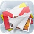 【iPostCard4U】ポストカード風の画像を手軽にメール送信できるアプリ。