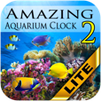 【Amazing Aquarium Clock2 LITE】泳ぐ熱帯魚を眺めながらリラックス★置き時計のアプリ。無料版。
