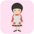 【ワイフちゃん。】小さな主婦、「ワイフちゃん」から生活のヒントをもらおう♪ 役立つ和み系アプリ。
