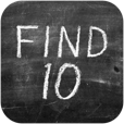 【FIND 10】足して10にするシンプルなゲーム。黒板風なデザインが良いです。