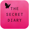 【The Secret Diary】生理日前のお知らせ機能が便利♪ 綺麗なデザインの体調管理アプリ。