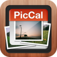 【PicCal】デザインGood！一枚の写真で日々の出来事を記録していけるアプリ。
