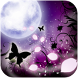 【DazzlingNight】月夜をタッチで花咲かせ！幻想的なグラフィックの音楽ゲームアプリ。