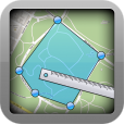【Geo Measures】点と点を結んで地図上の距離・面積が測れる便利アプリ。