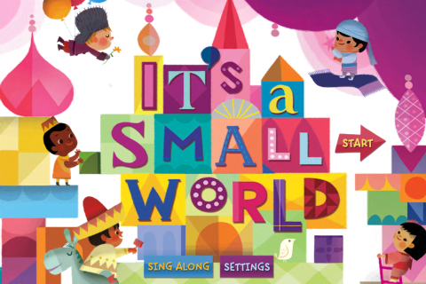 It S A Small World ディズニーの イッツ ア スモールワールド が可愛い仕掛け絵本に