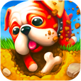 【Diggin’ Dogs】３匹のワンちゃんがキュートな穴掘りアクションゲーム。