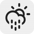 【Weather Neue】インテリアとしても◎！シェイクで更新できるシンプルなお天気アプリ。