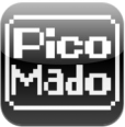【PicoMado】レトロ感がたまらない！iPhone全体に8ビットゲーム機風のメッセージを流すアプリ。
